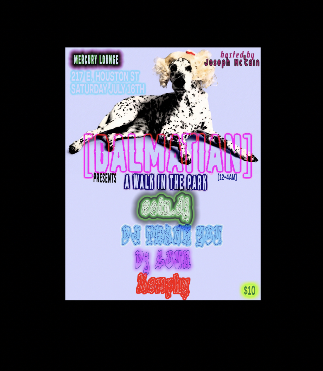 image party flyer