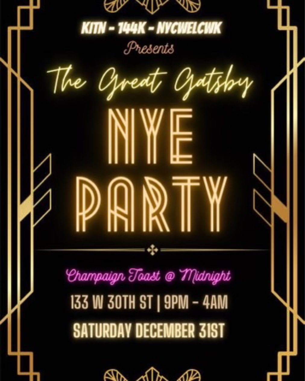image party flyer
