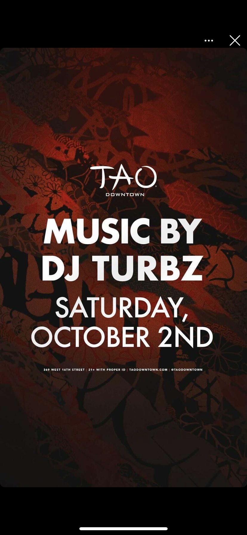 image party flyer