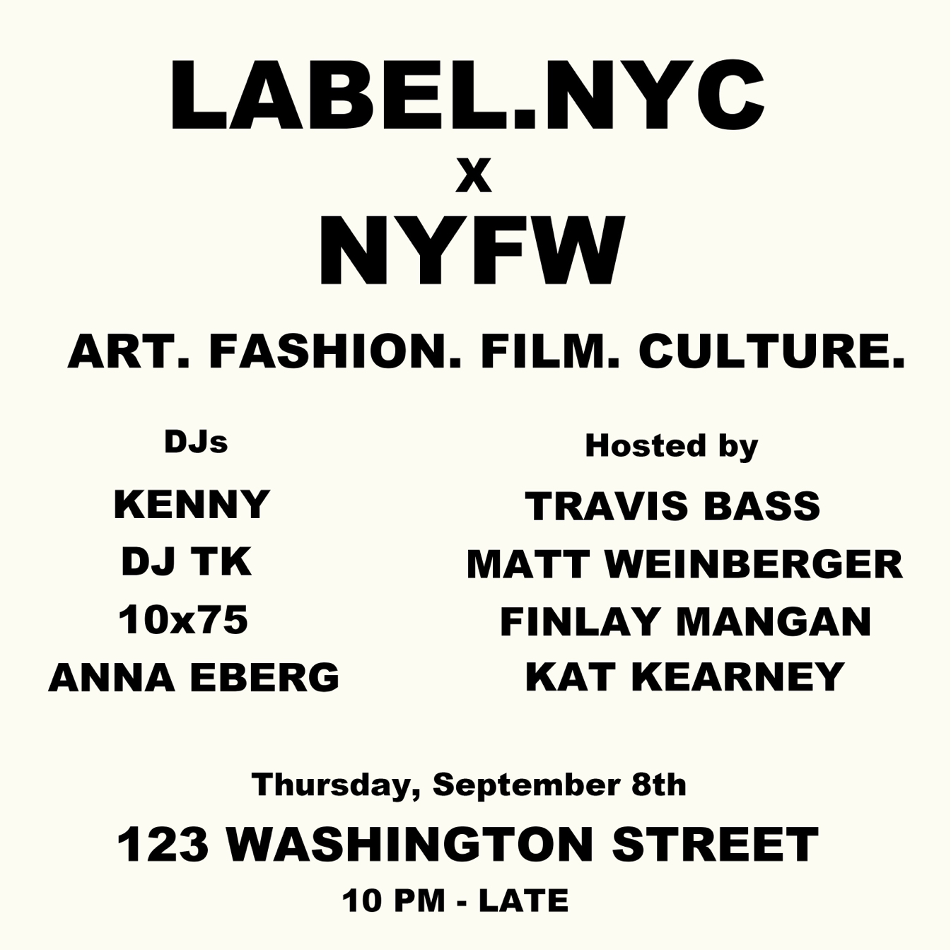 image party flyer