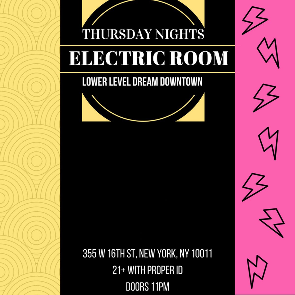 image party flyer