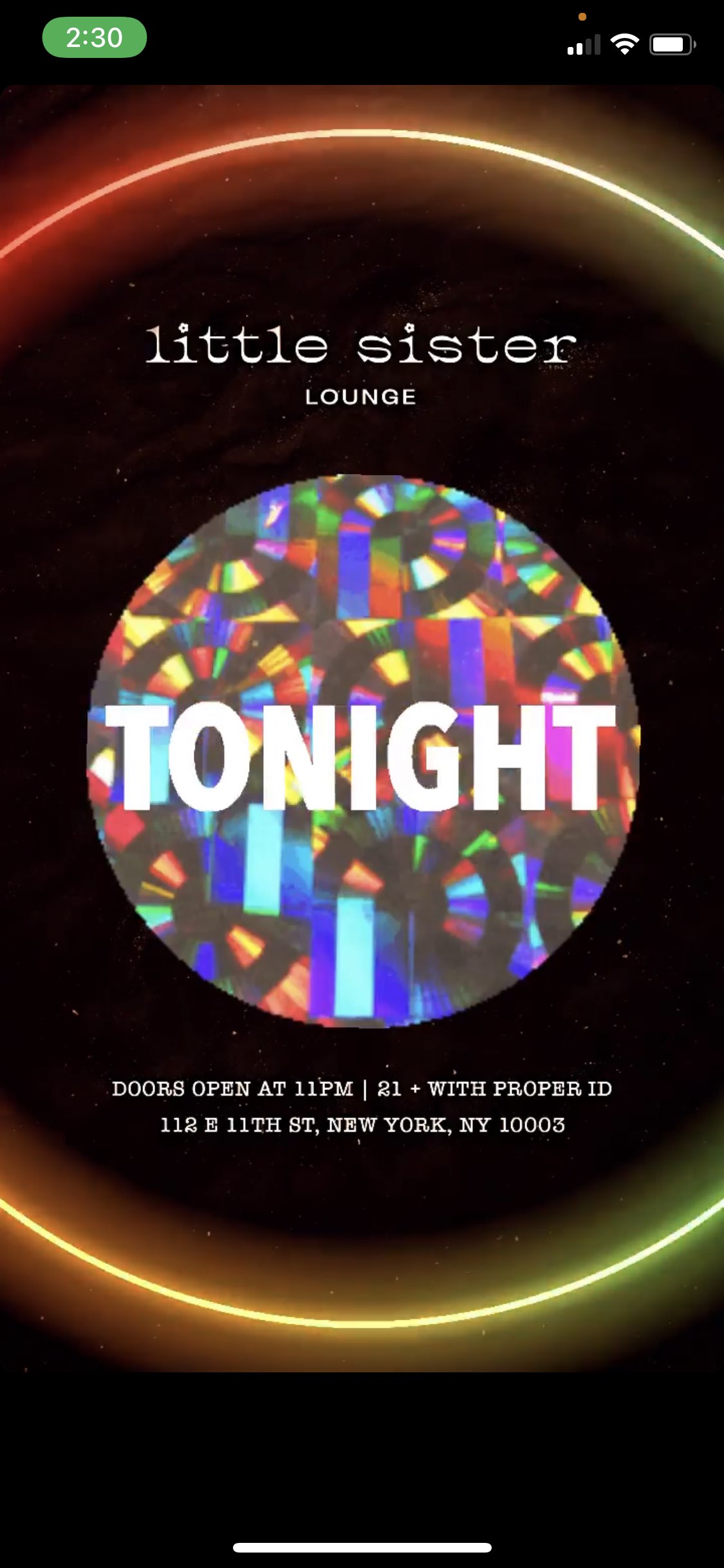 image party flyer