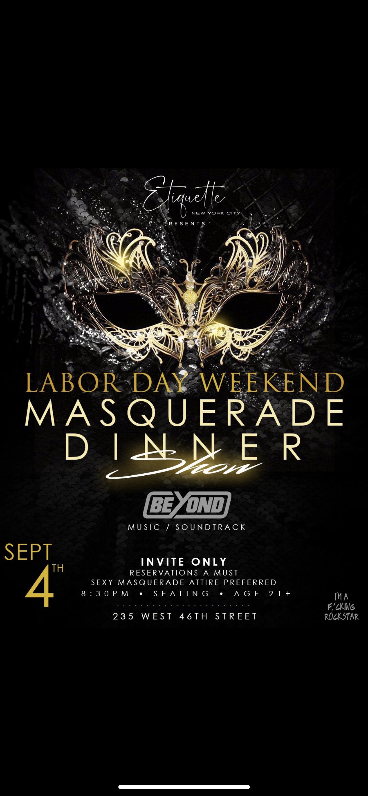 image party flyer