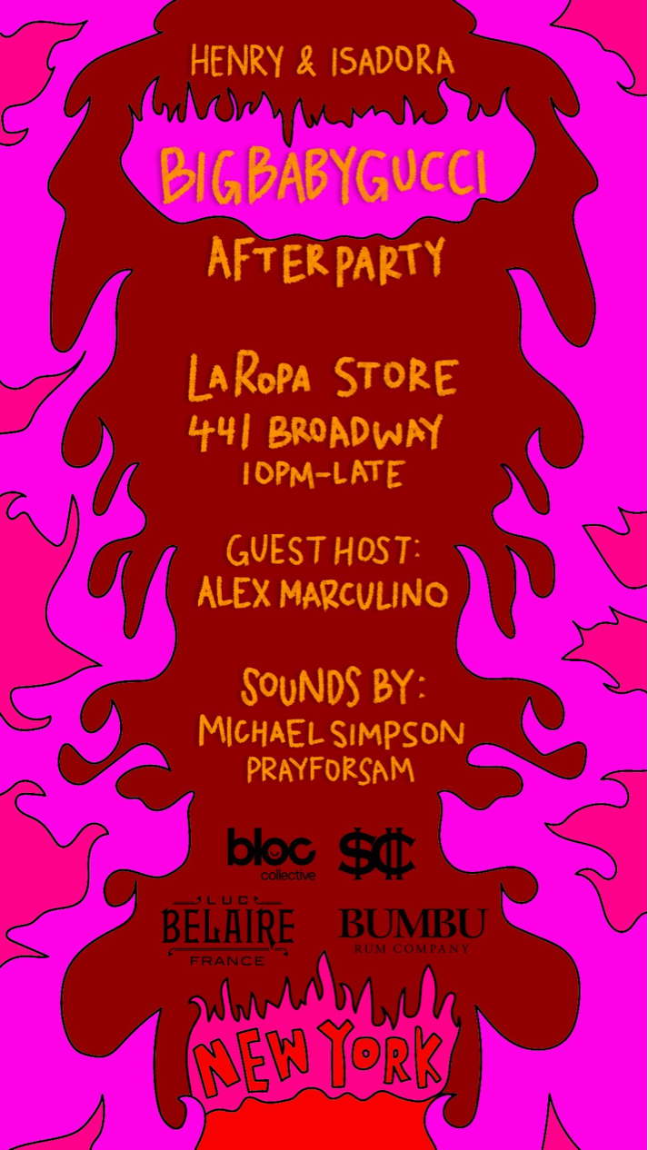 image party flyer