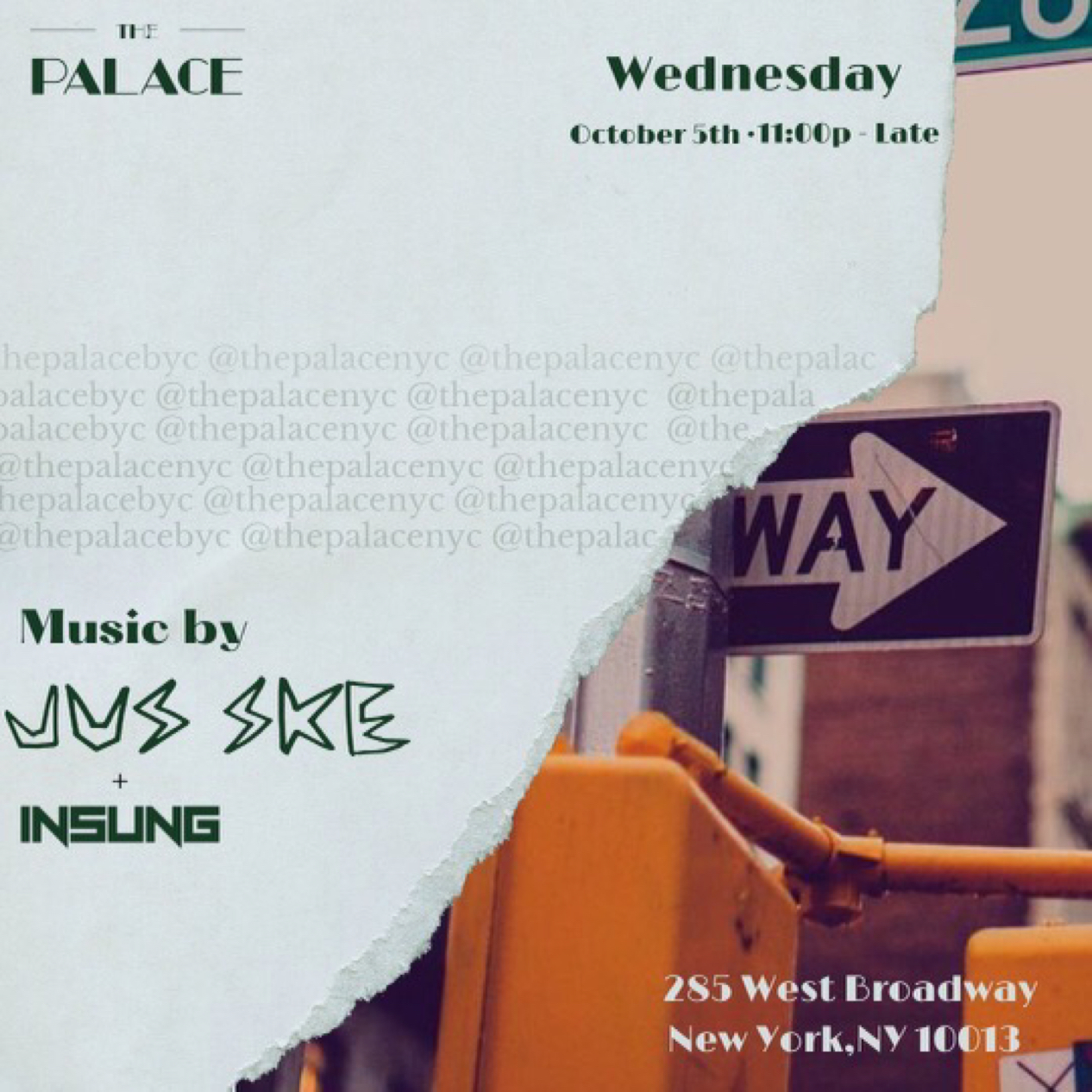 image party flyer