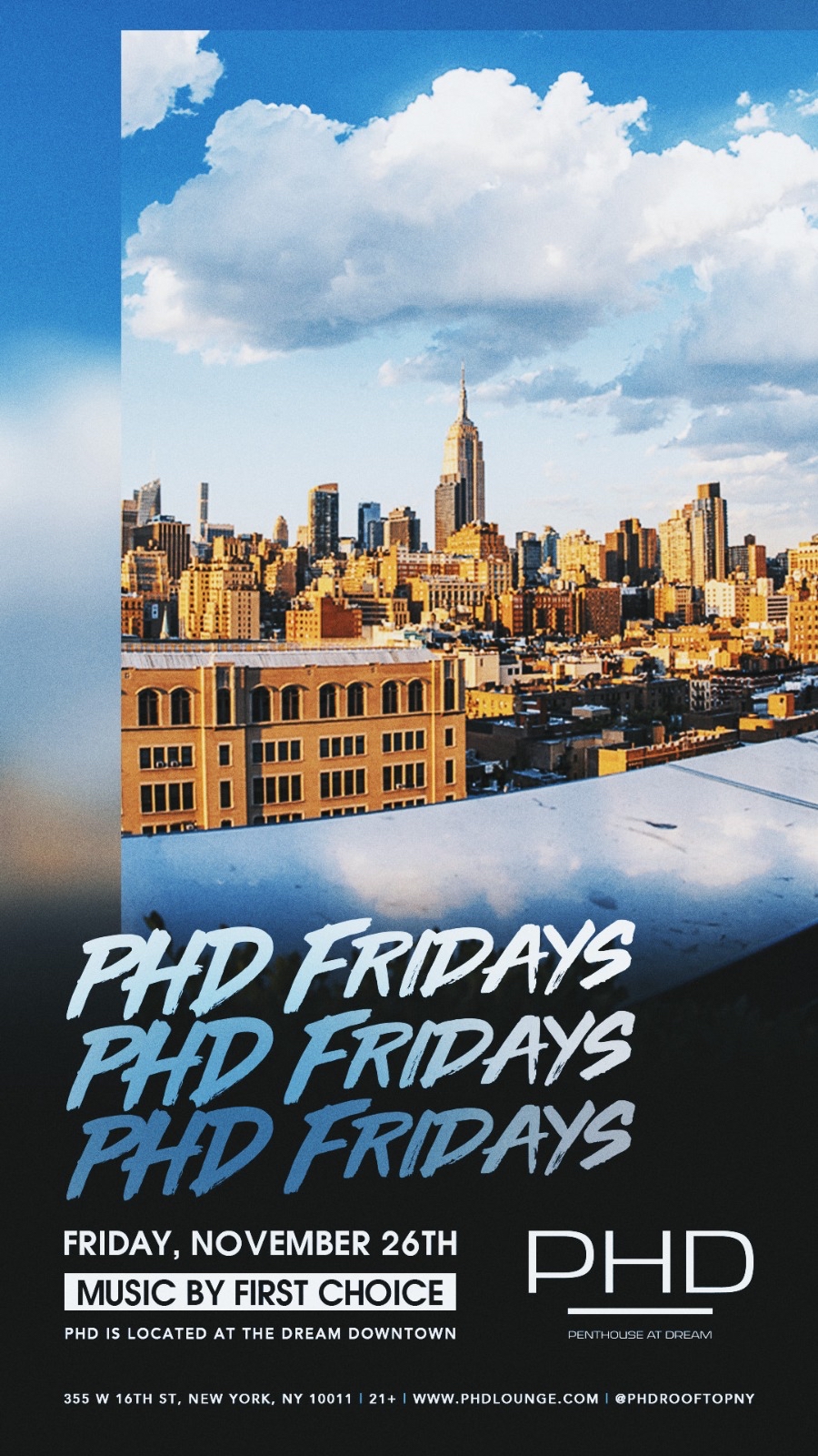image party flyer