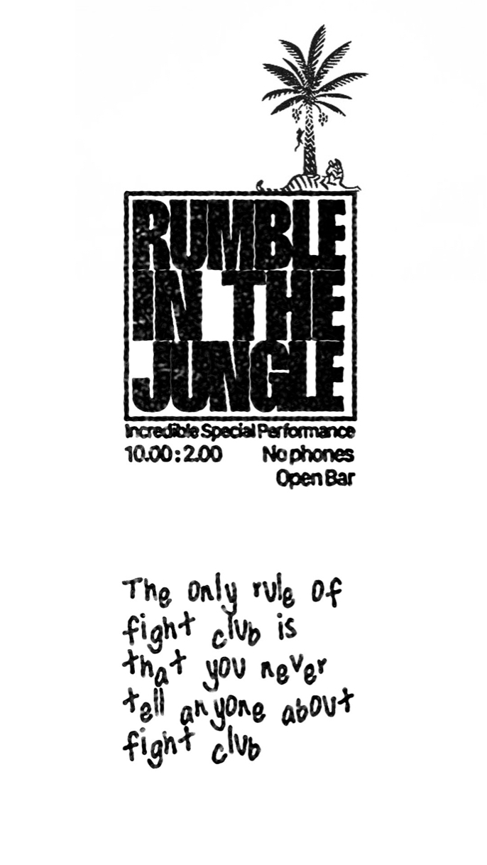image party flyer