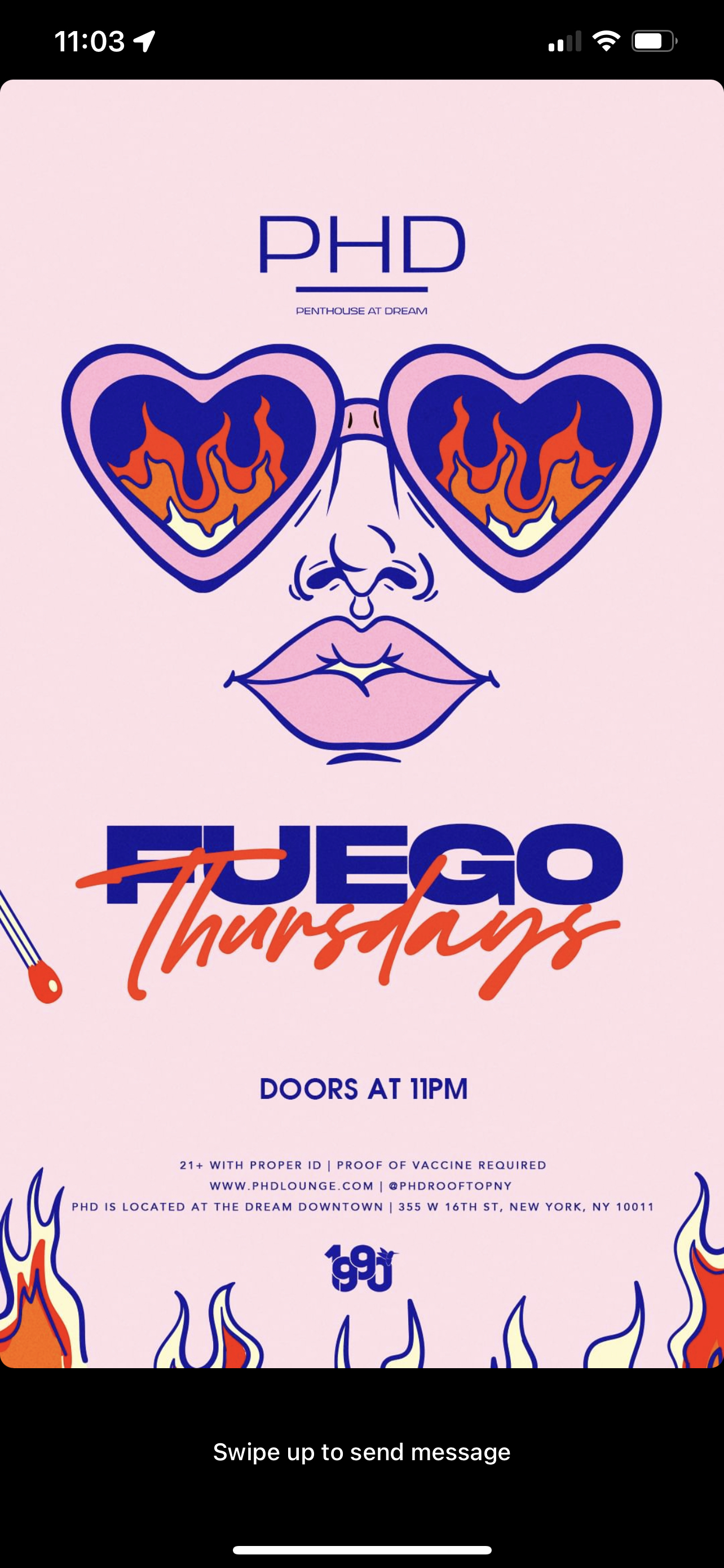 image party flyer