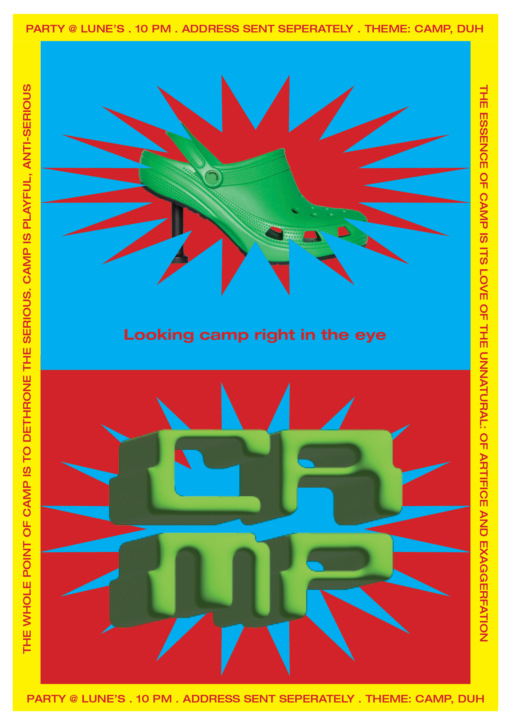 image party flyer