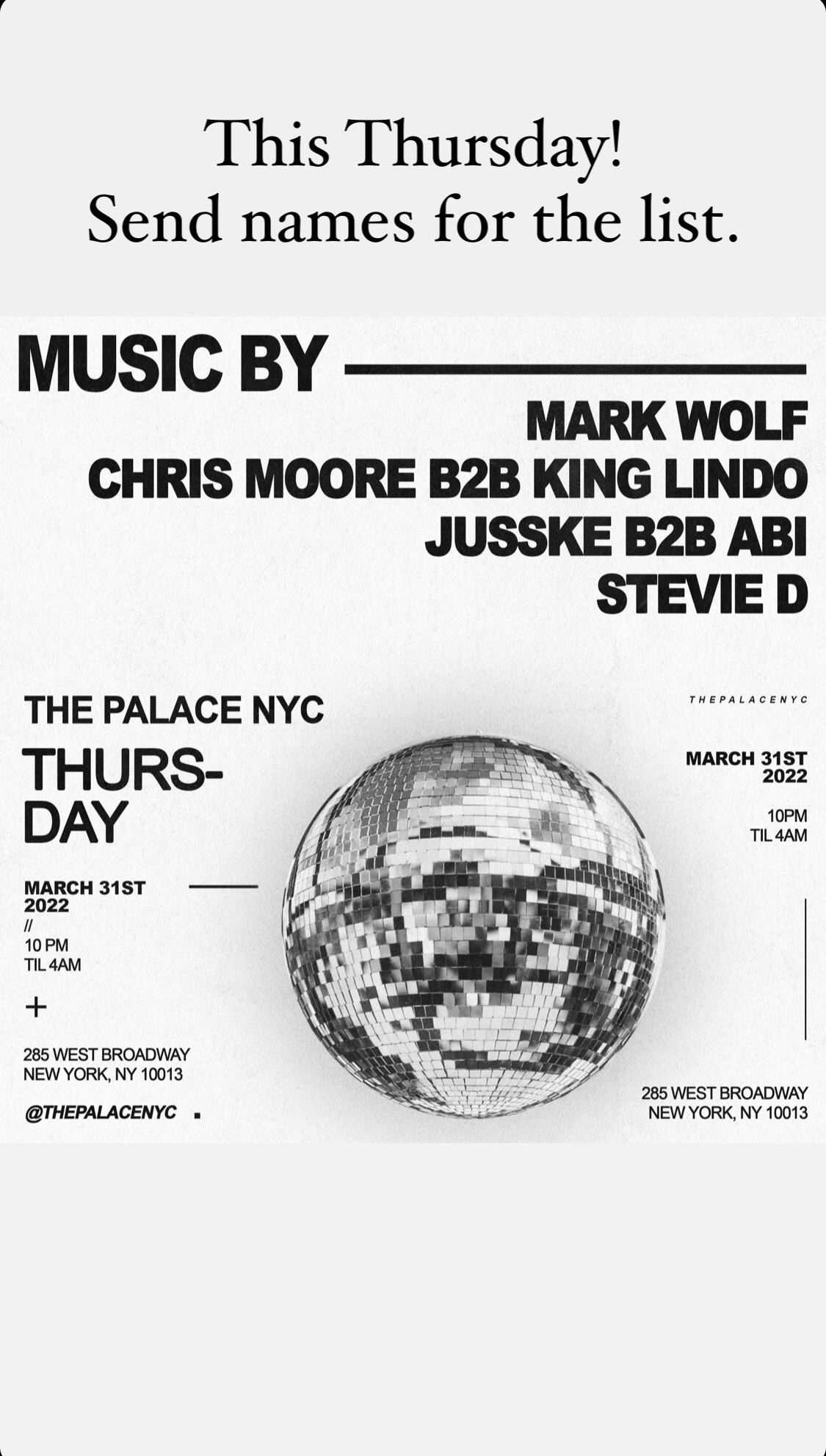 image party flyer