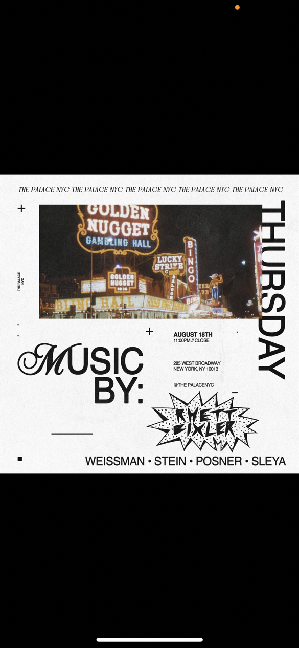image party flyer