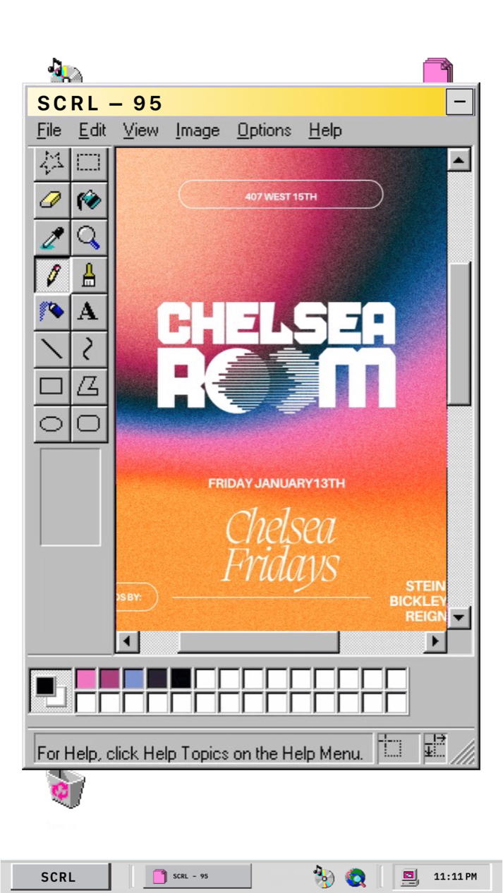 image party flyer