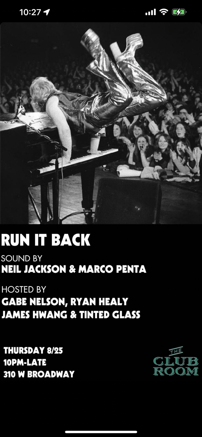 image party flyer