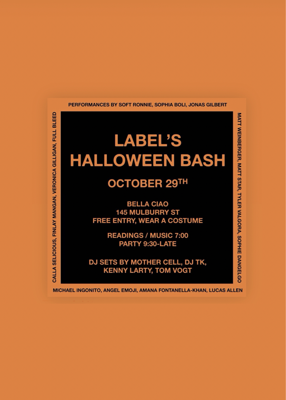 image party flyer