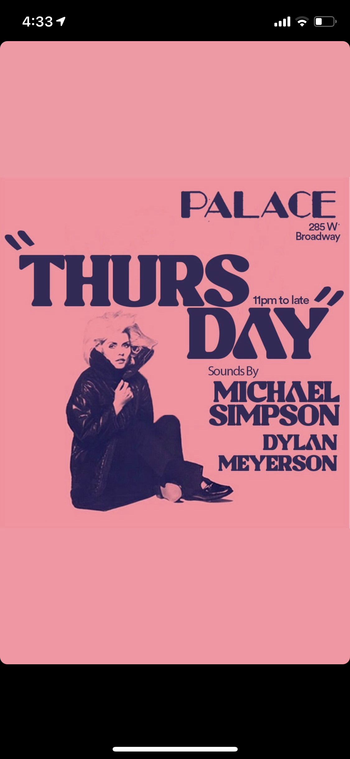 image party flyer