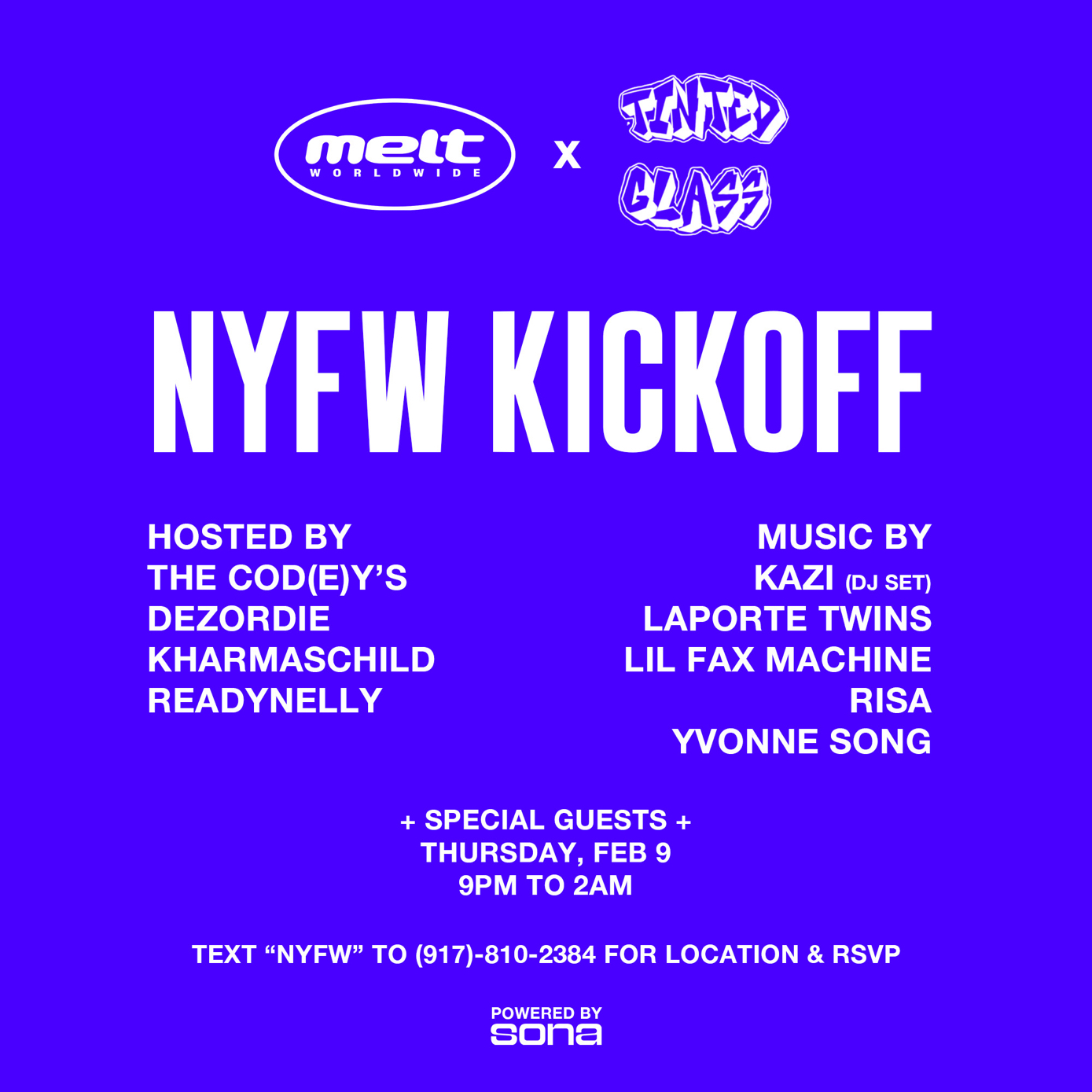 image party flyer