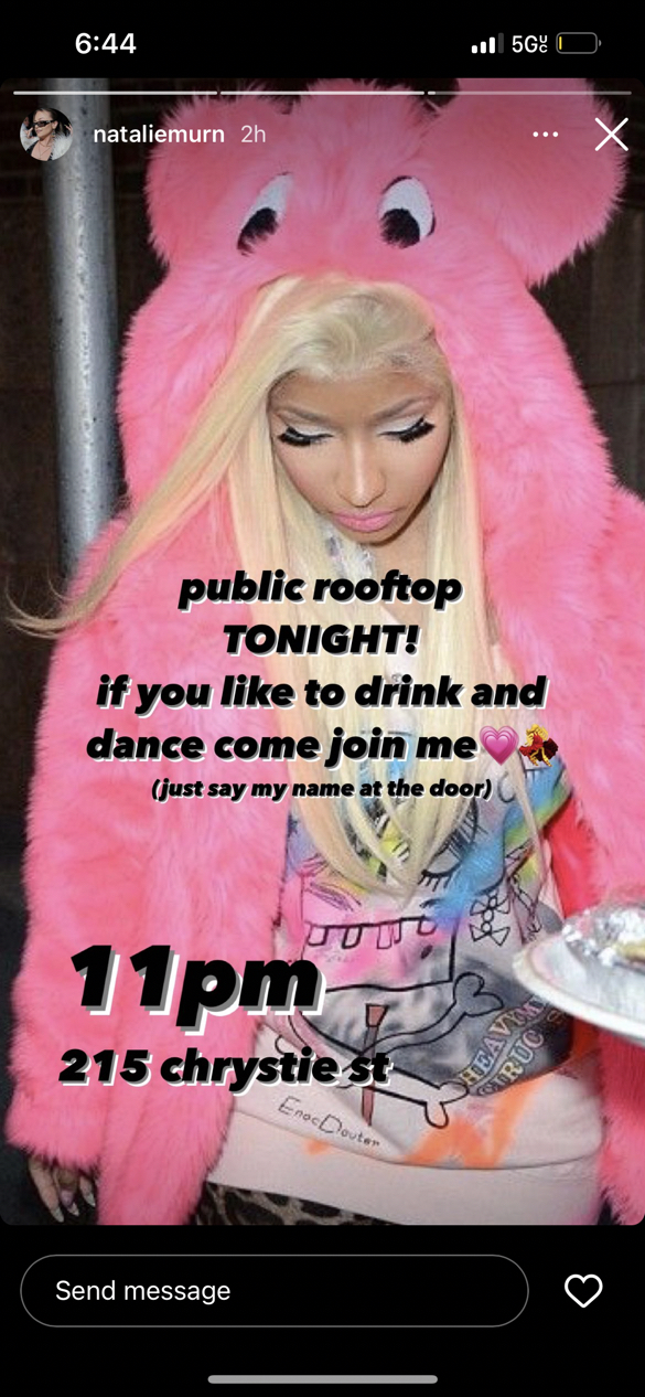 image party flyer