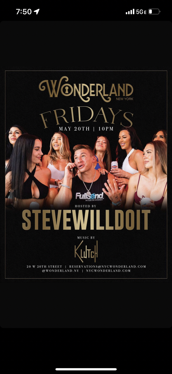 image party flyer