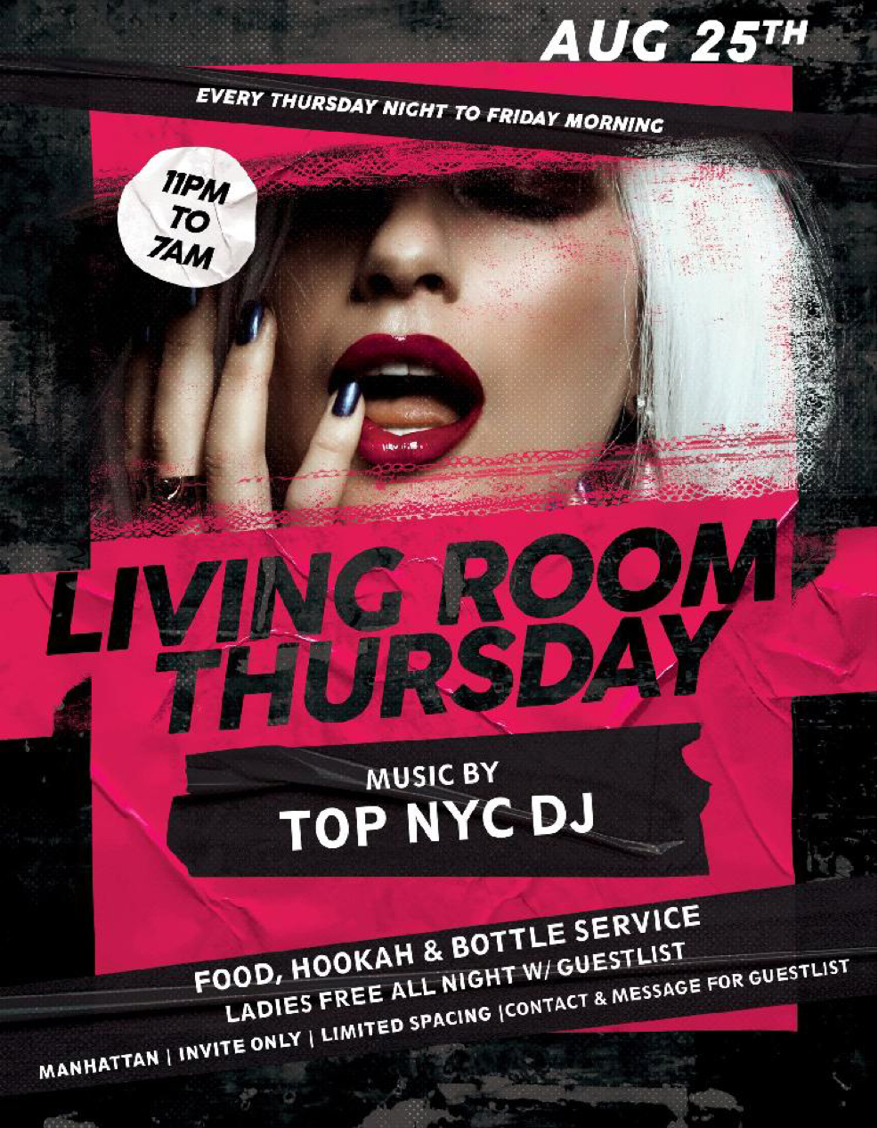 image party flyer