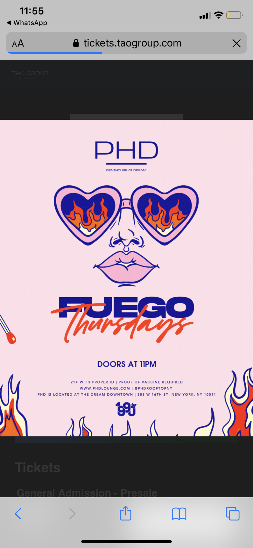 image party flyer