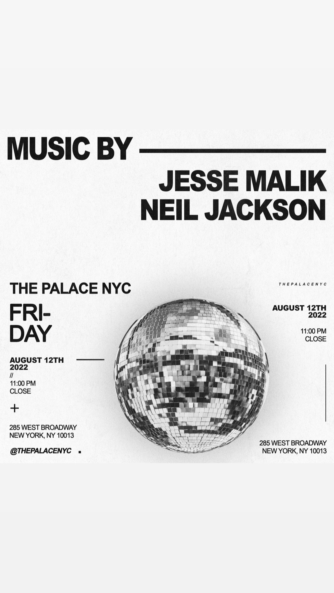 image party flyer