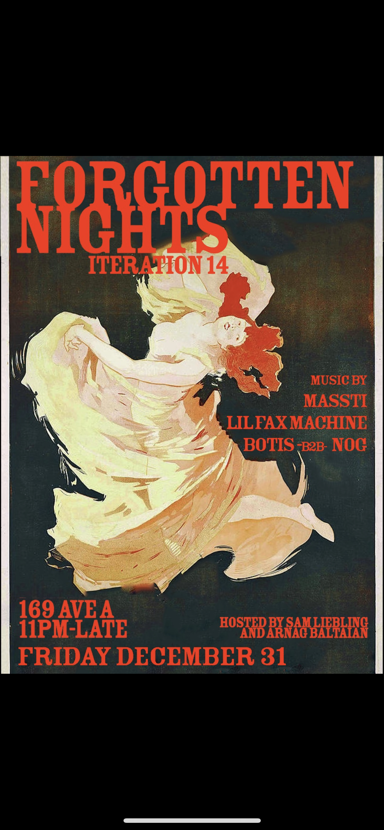 image party flyer