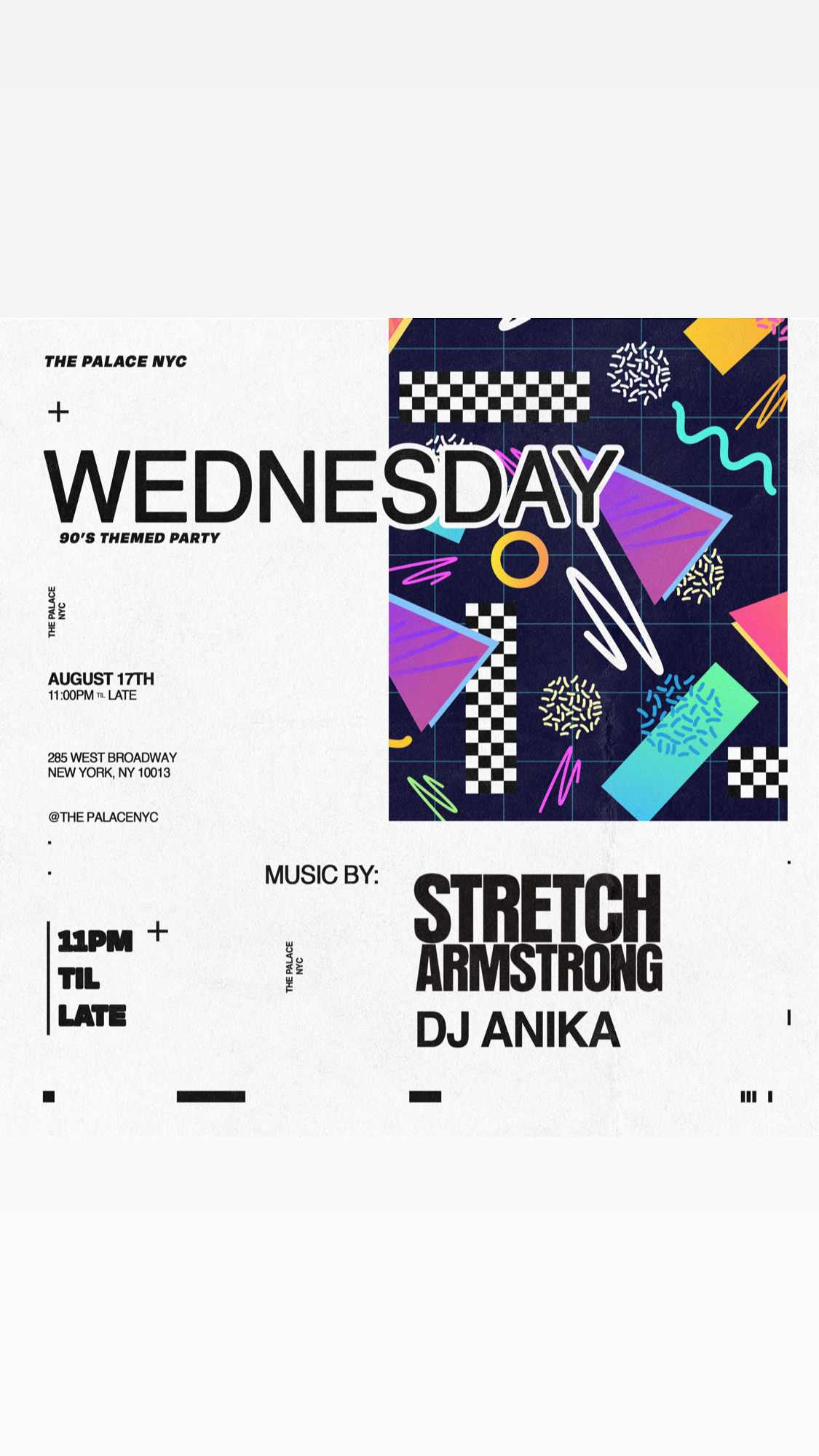 image party flyer