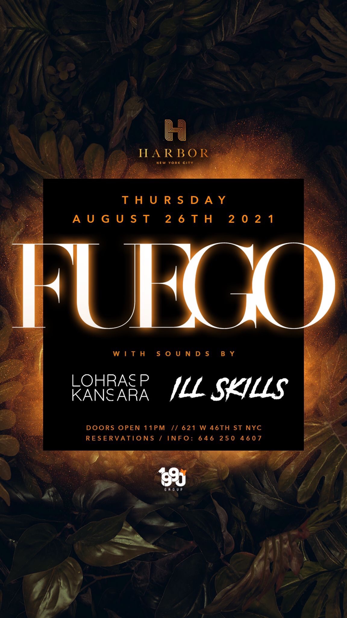 image party flyer