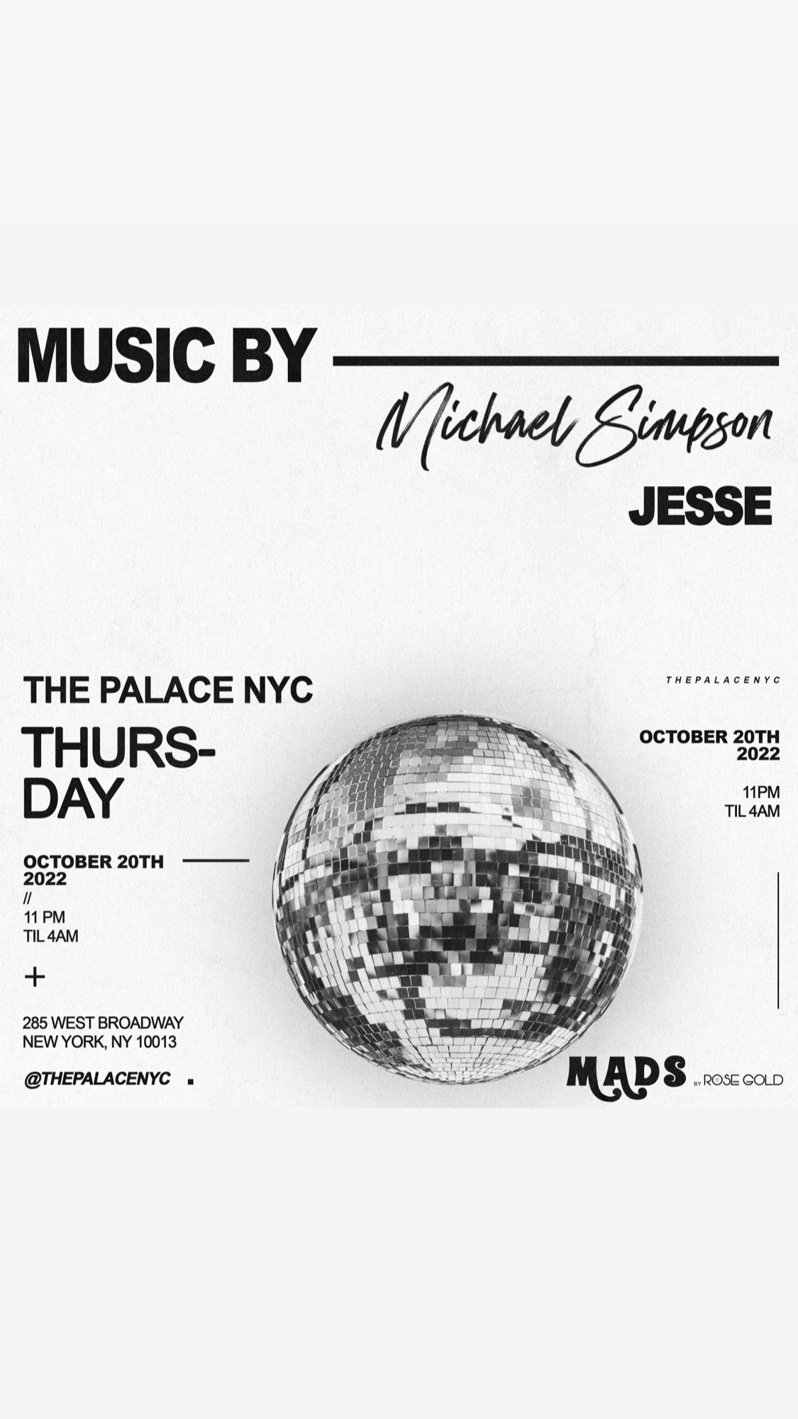 image party flyer