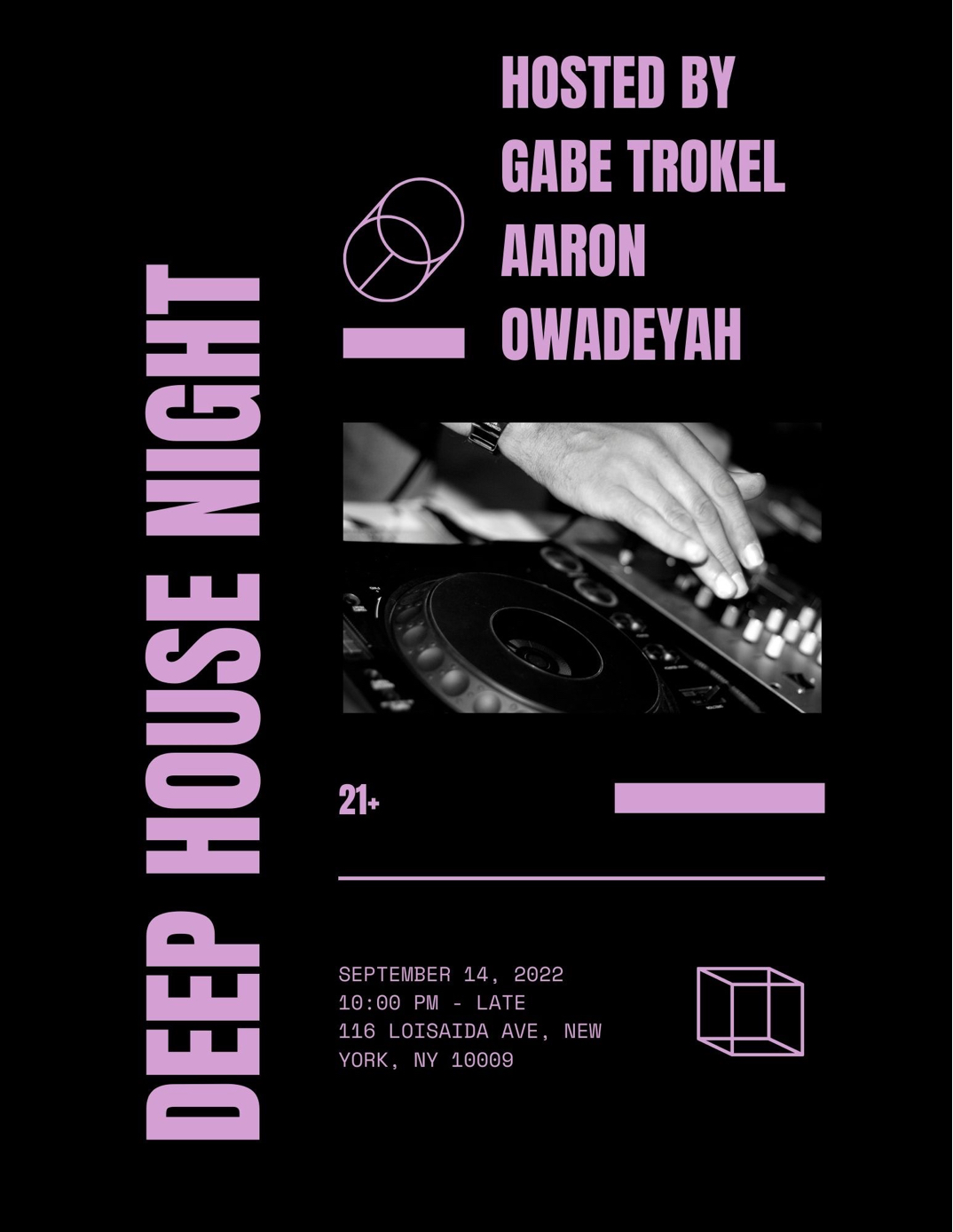 image party flyer