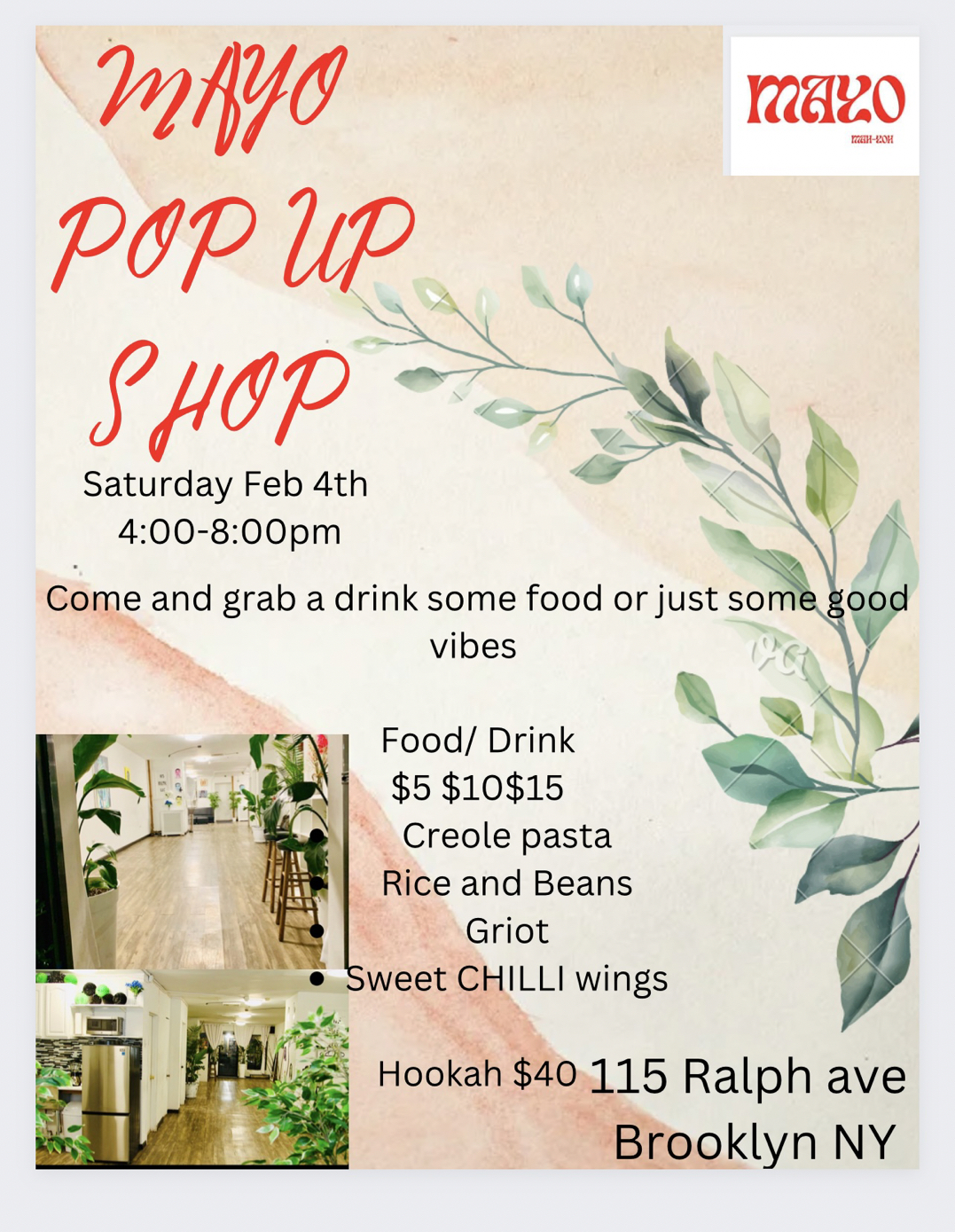image party flyer