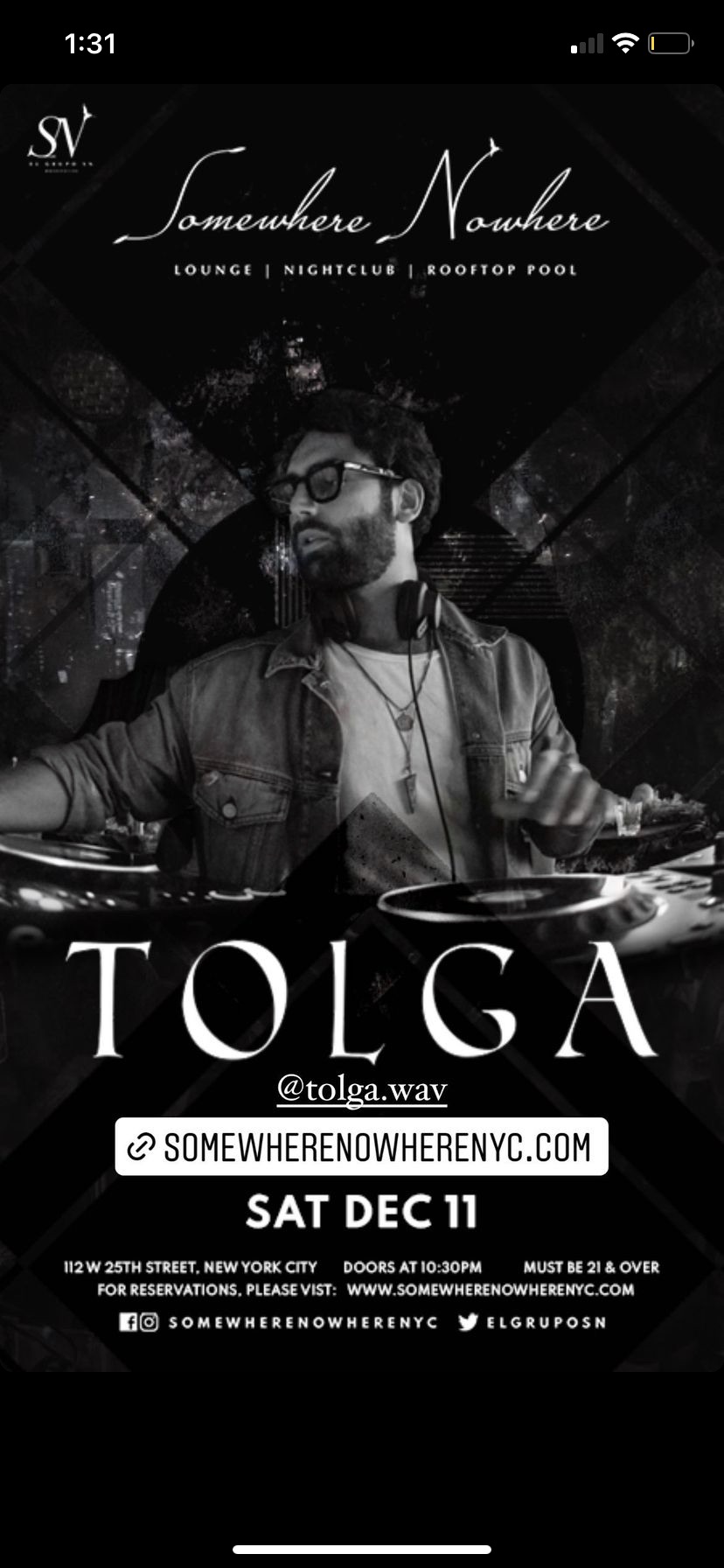 image party flyer