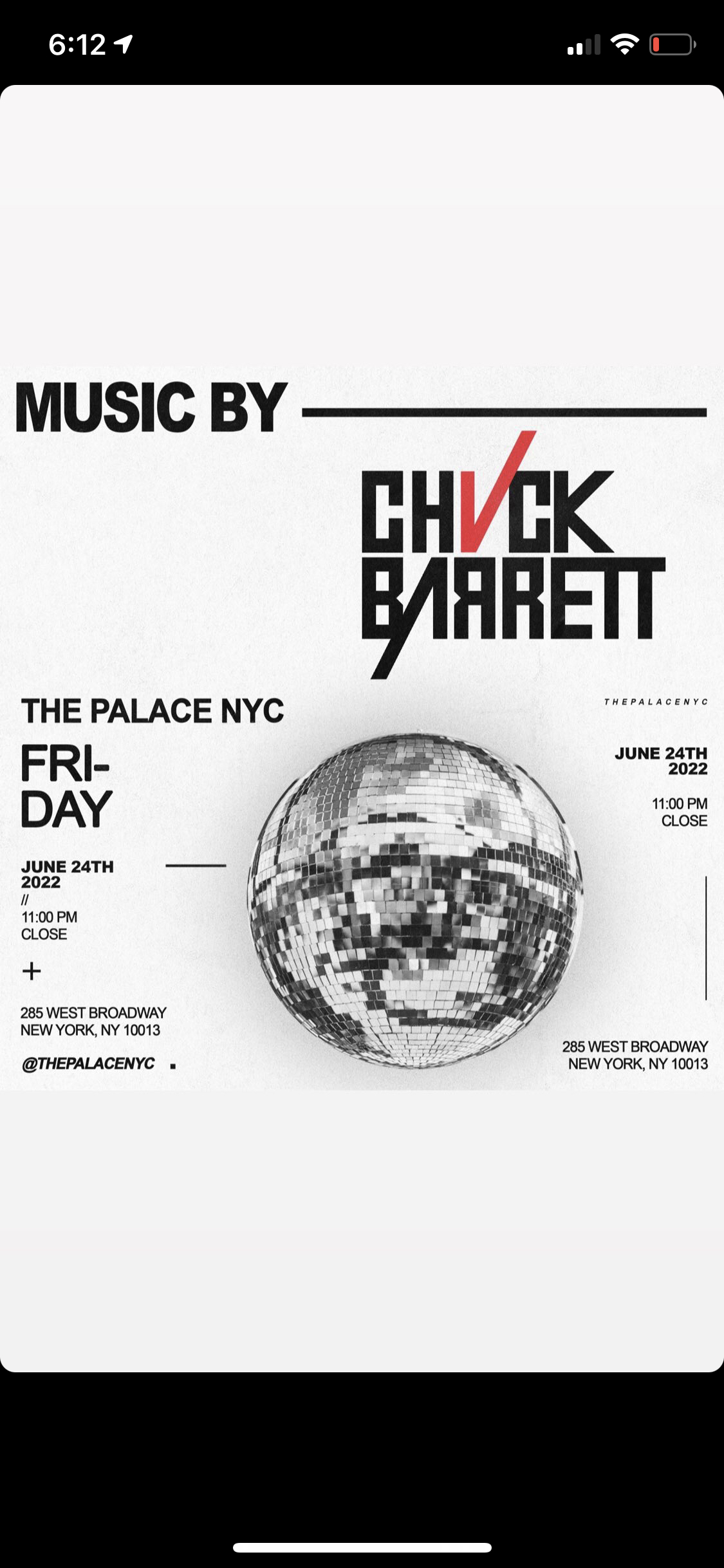 image party flyer