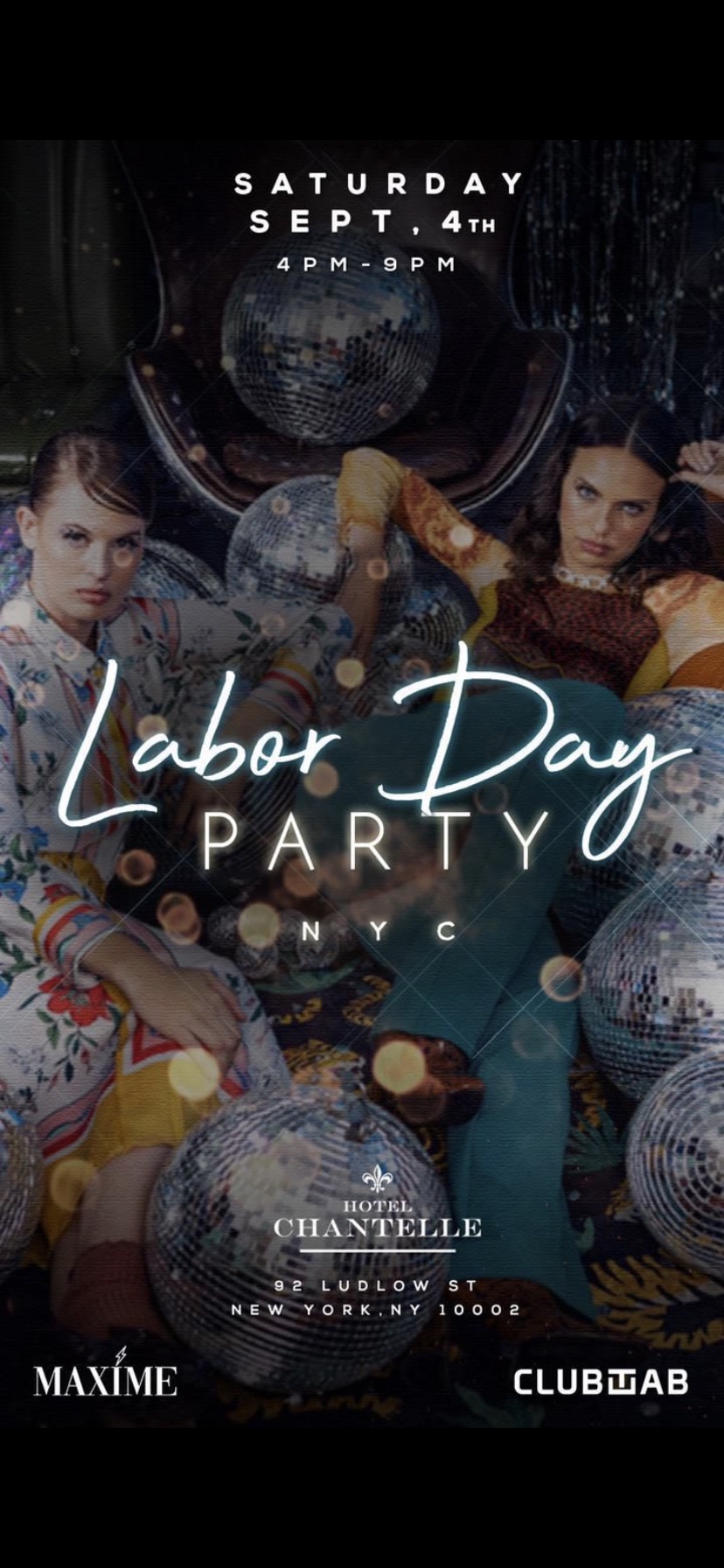 image party flyer