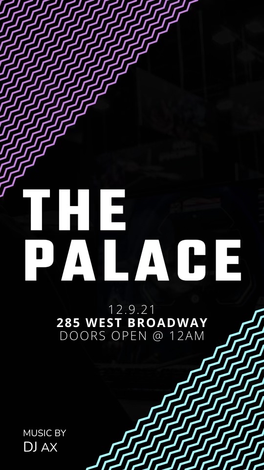 image party flyer
