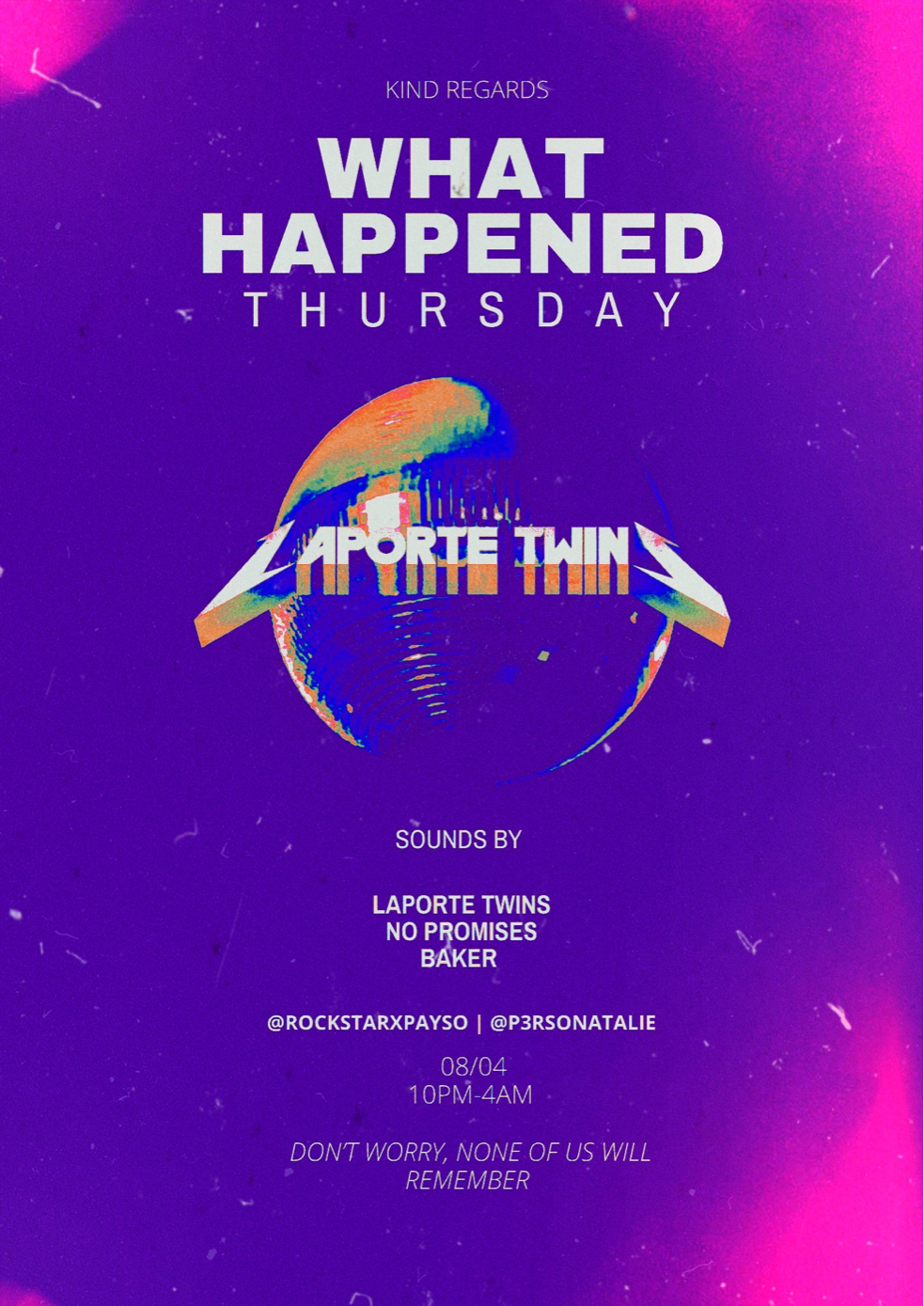 image party flyer