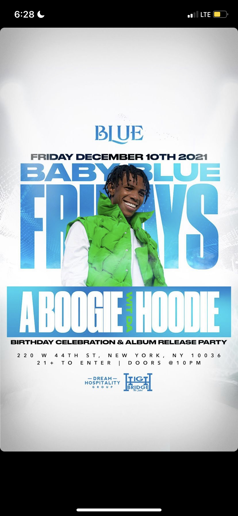 image party flyer