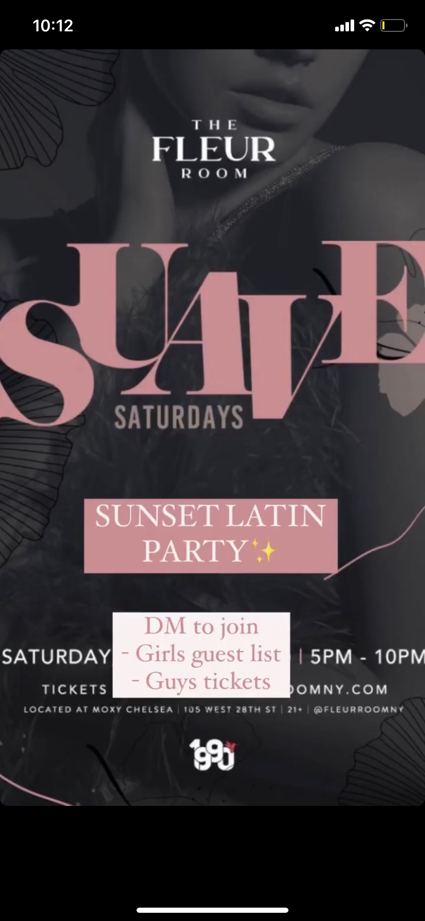 image party flyer