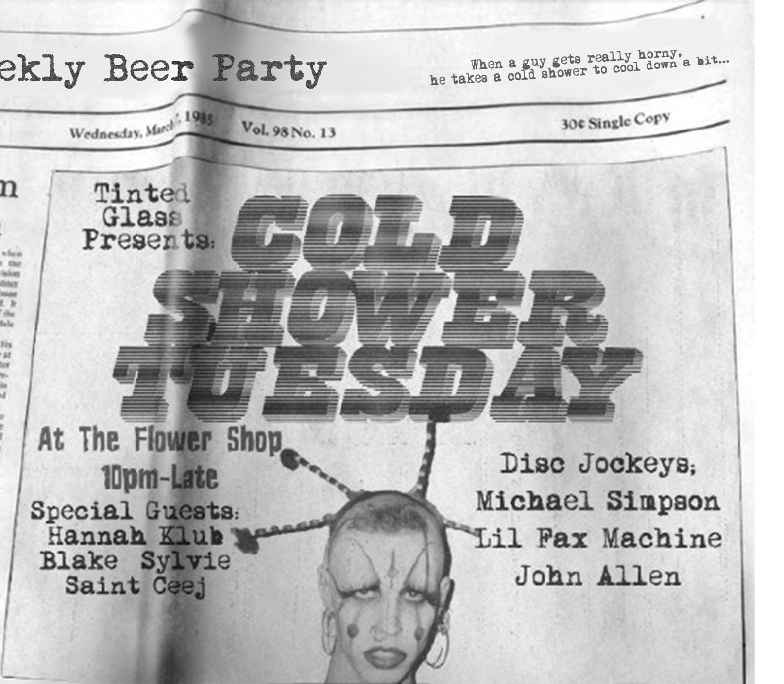 image party flyer
