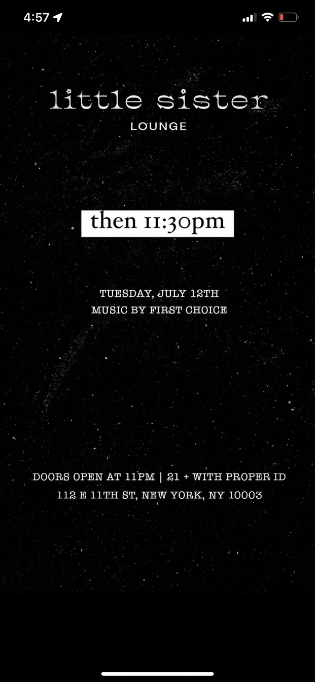 image party flyer