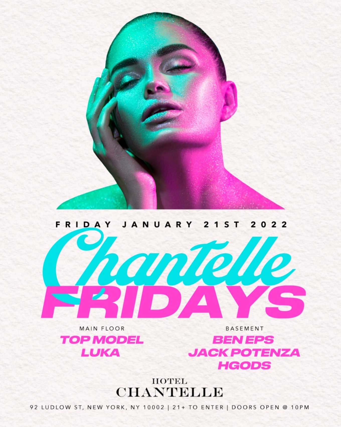 image party flyer