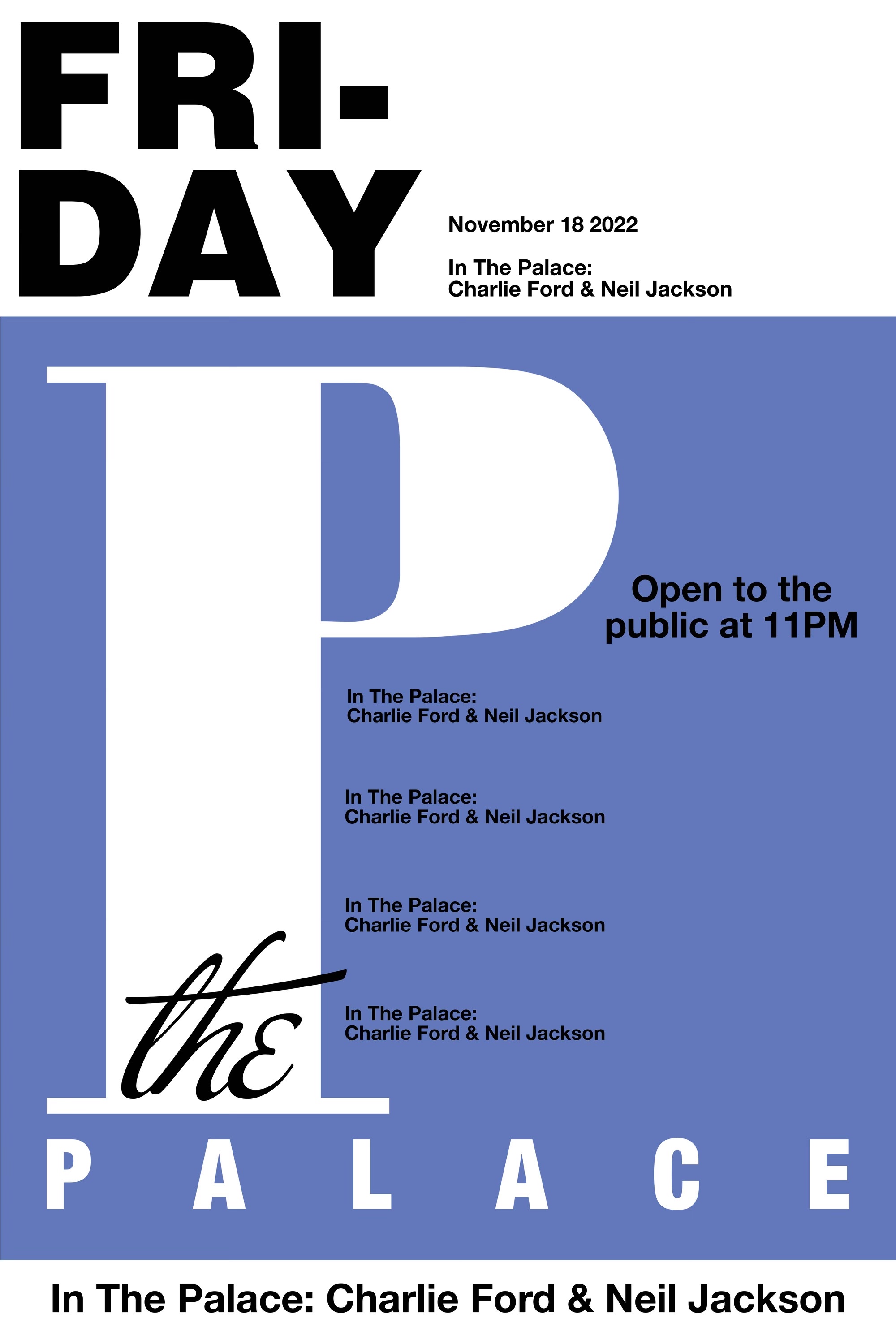 image party flyer