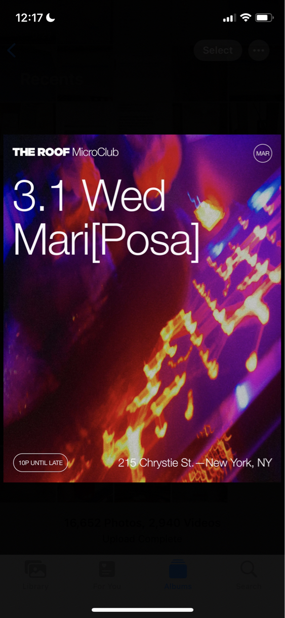 image party flyer