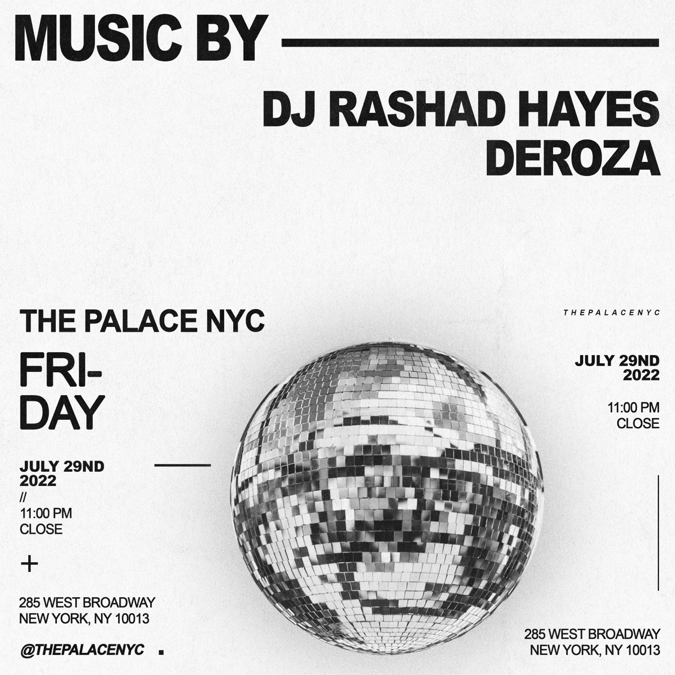 image party flyer