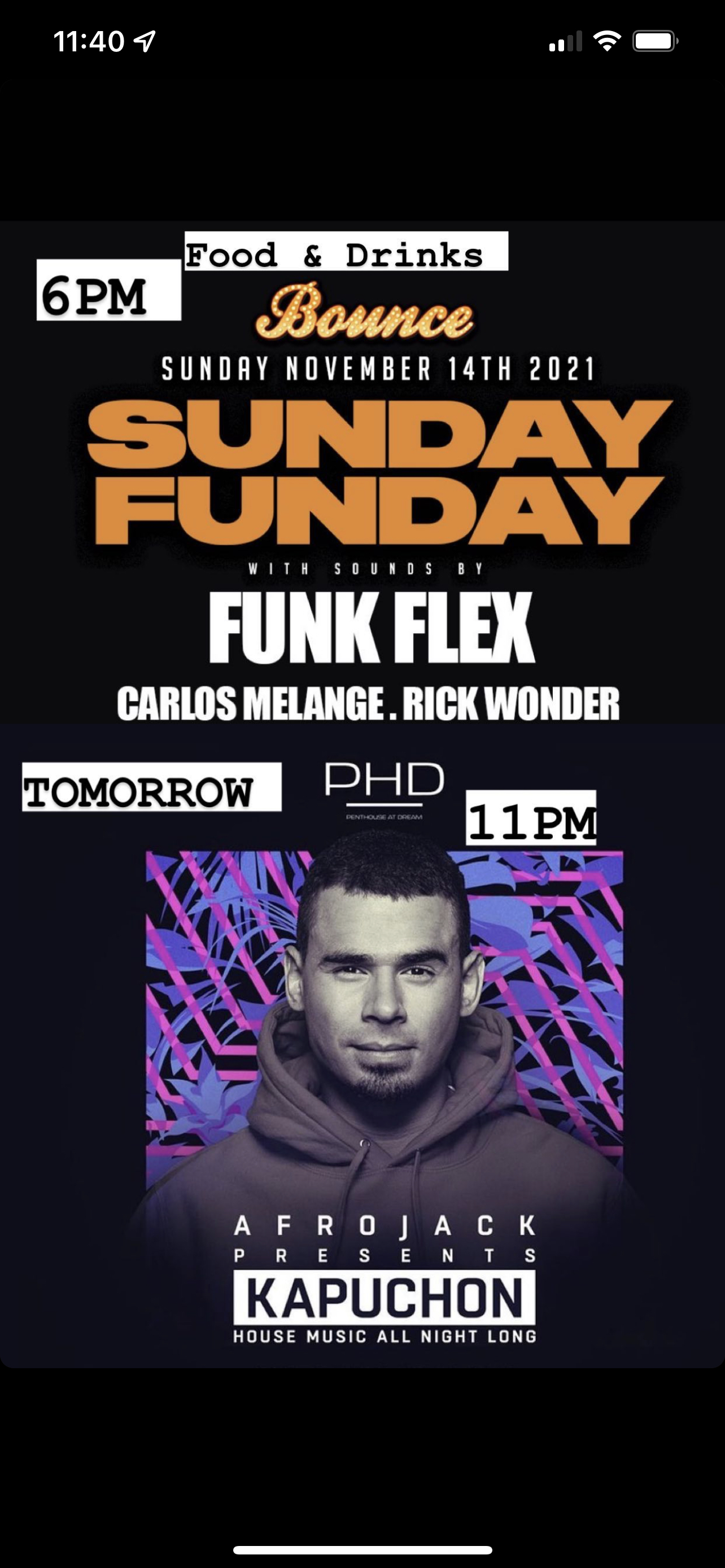 image party flyer
