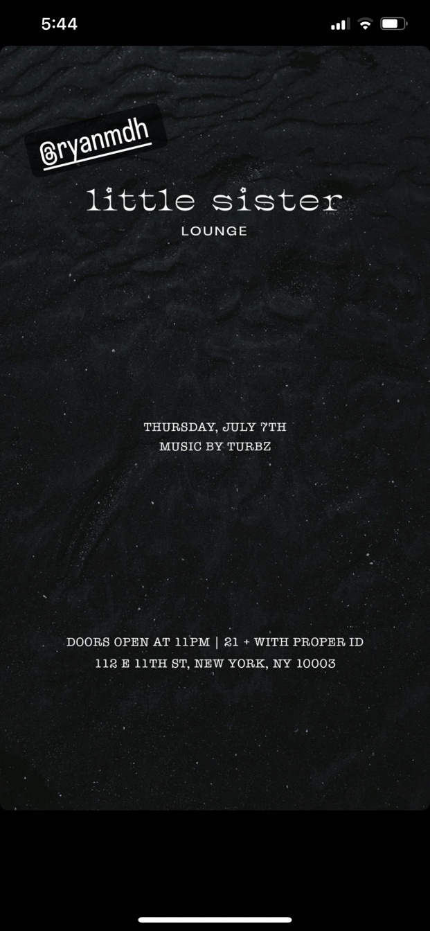 image party flyer