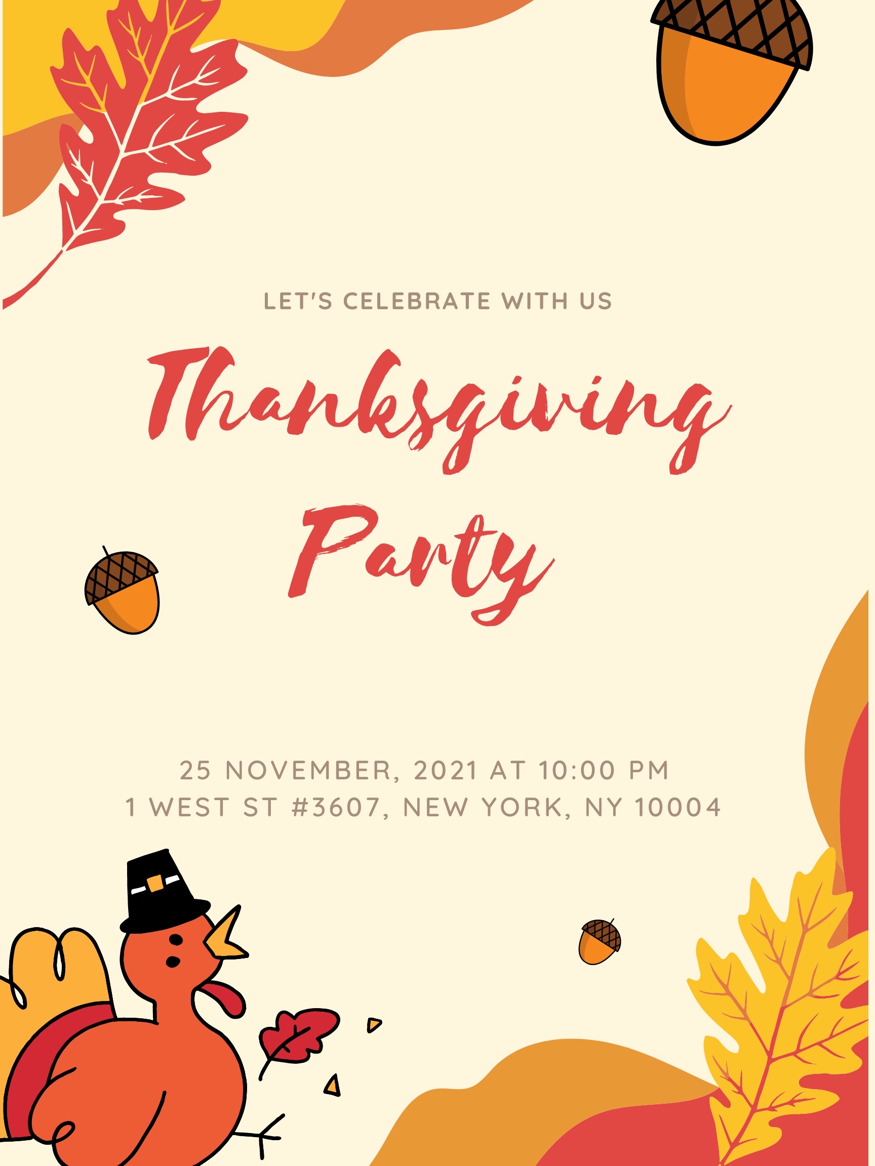 image party flyer