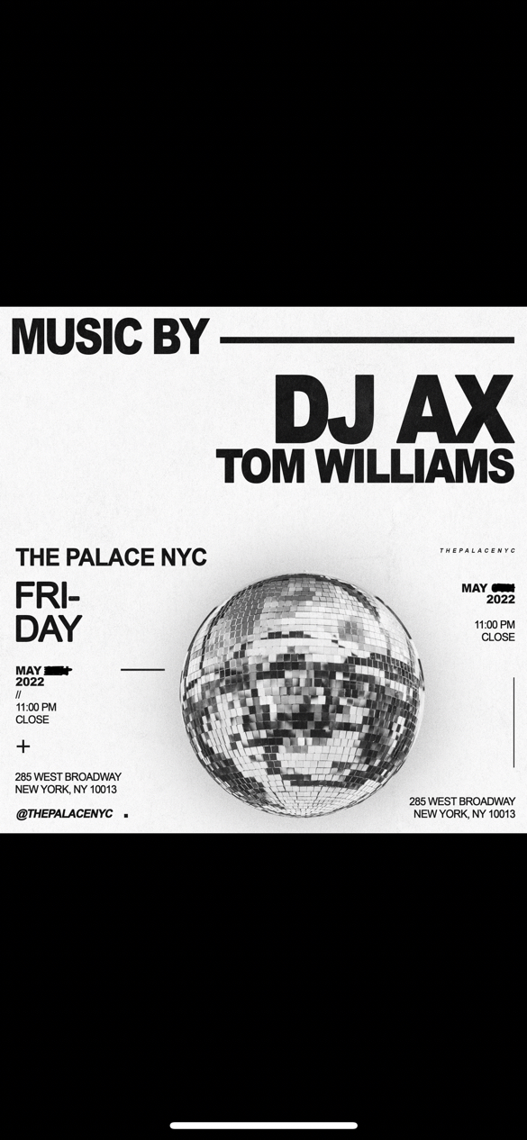 image party flyer