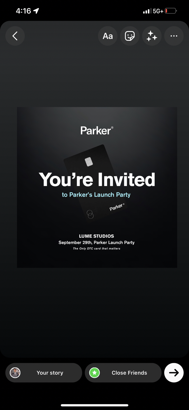 image party flyer