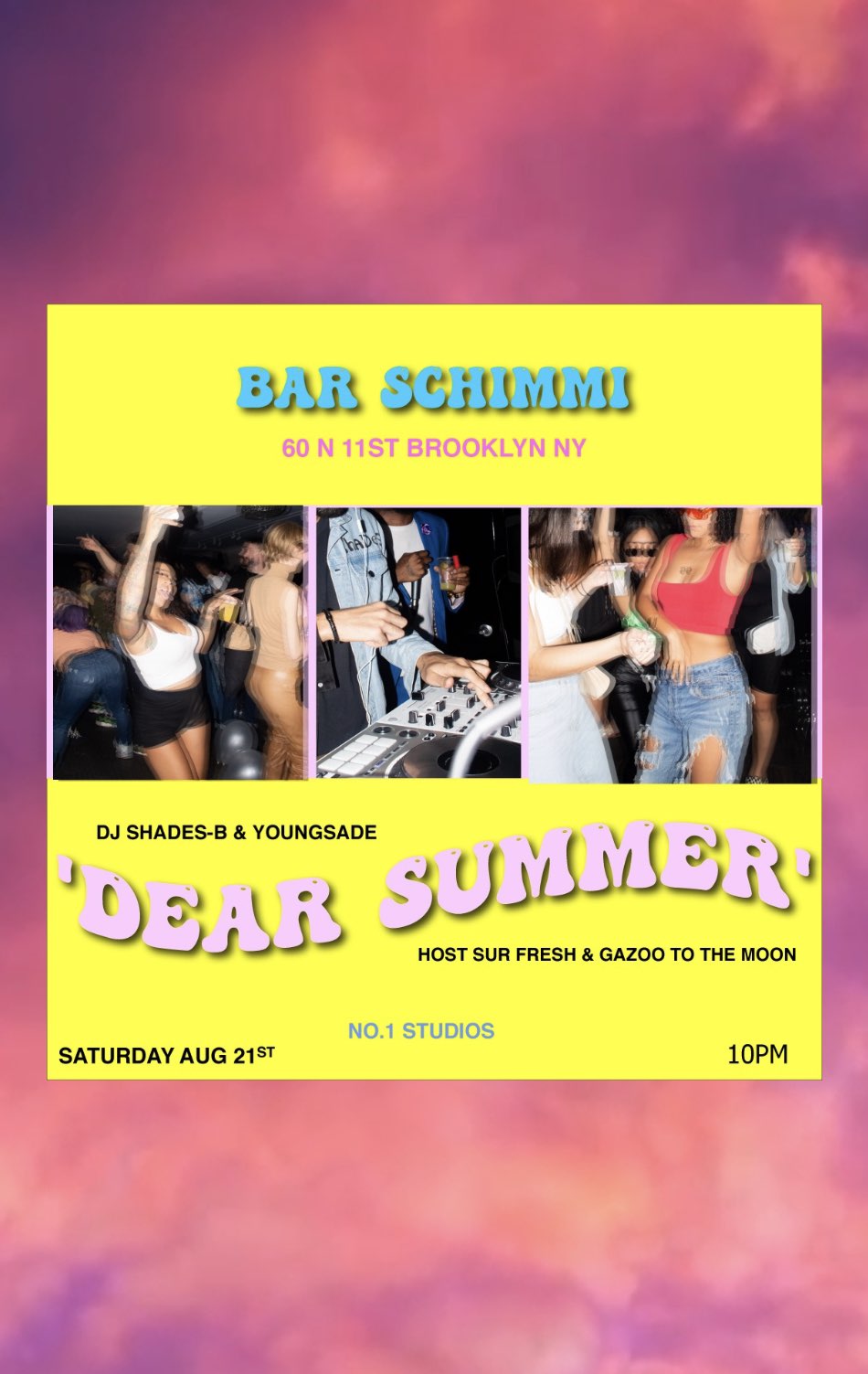 image party flyer